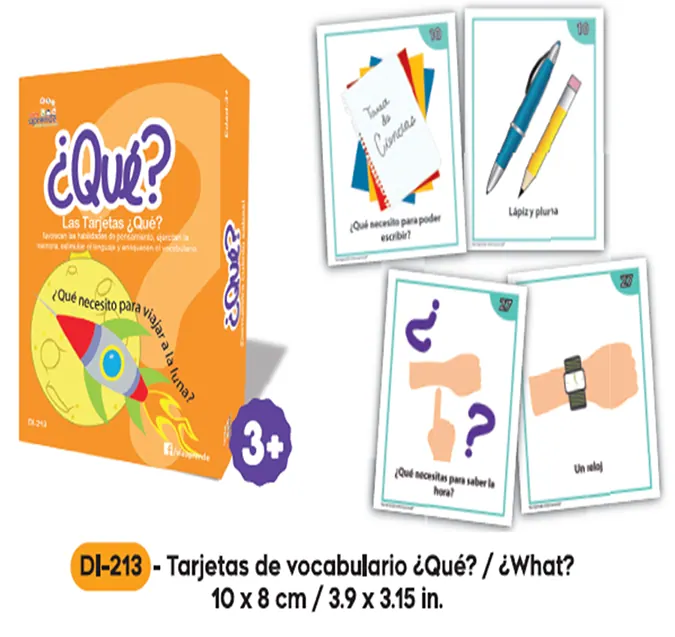 Tarjetas Lenguaje Que
